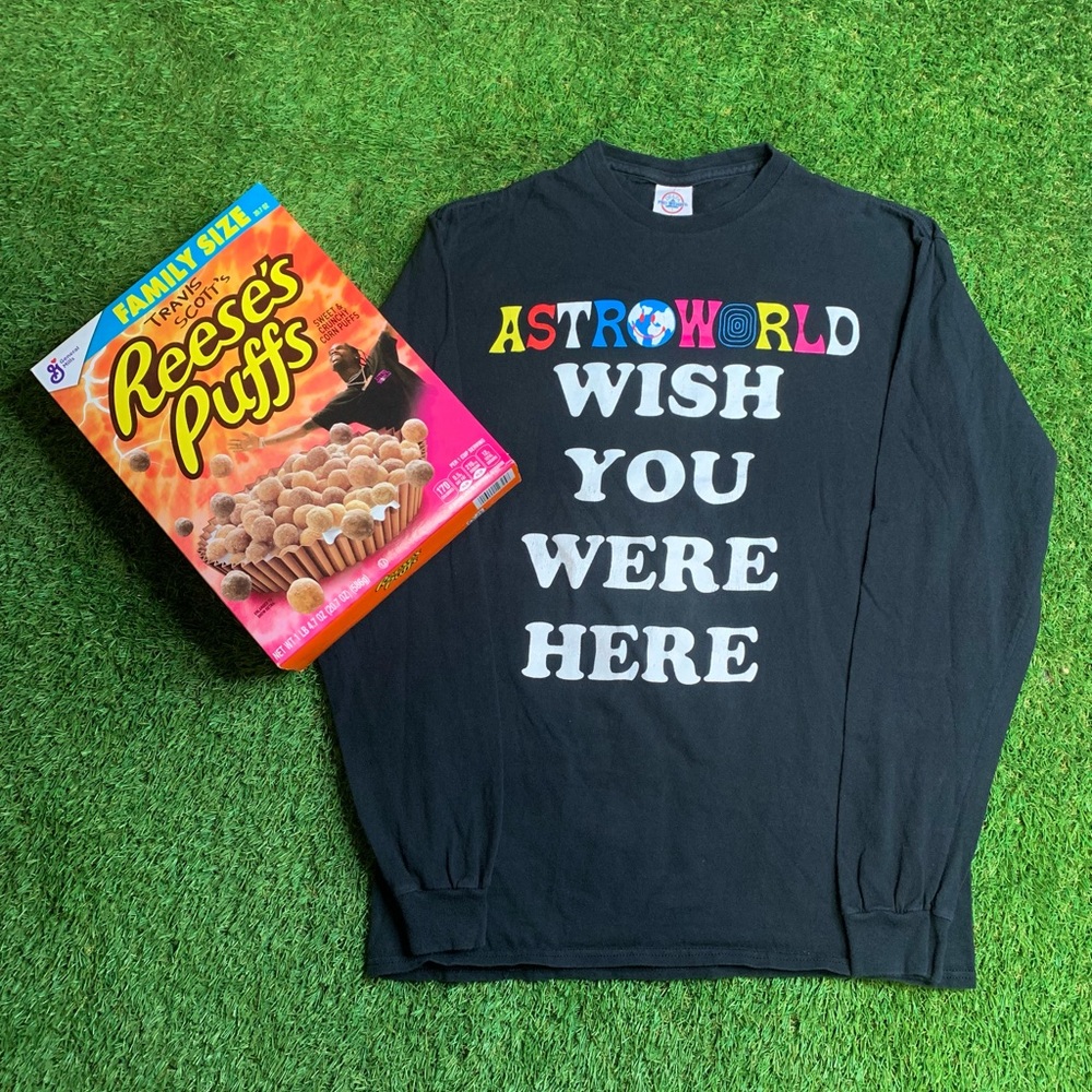 Travis Scott Astroworld Tour T-shirt
🌎🪐☄️🌎
❌CEREAL NOT INCLUDED!❌